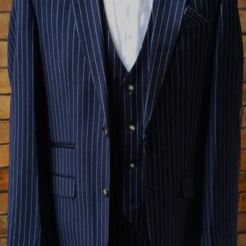 Robert Simon Pinstripe Suit