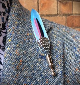Feather Lapel Pin
