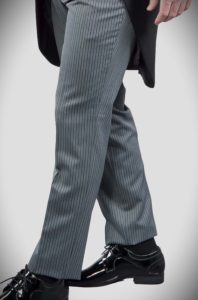 Torre Trouser - Silver Stripe
