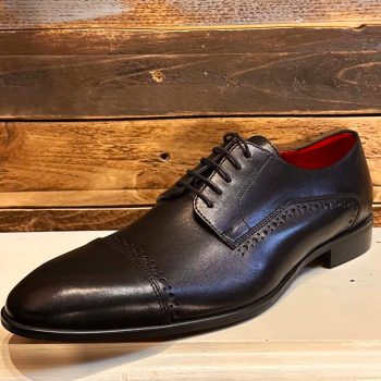 Lacuzzo black Oxford Shoe