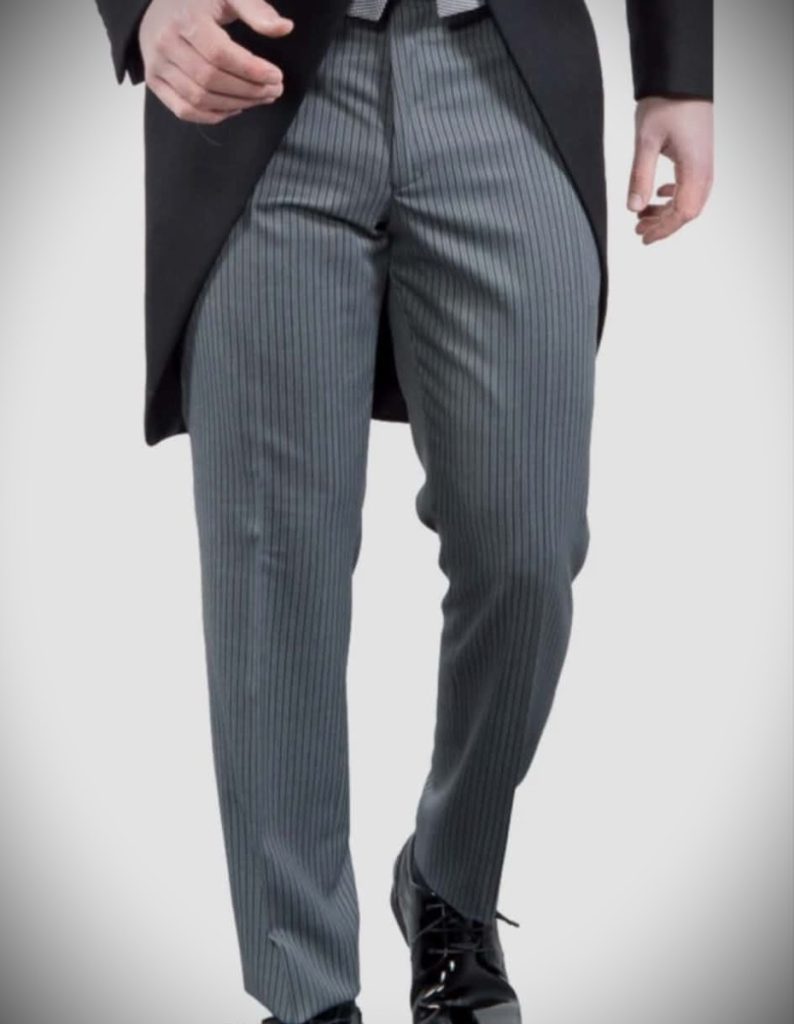 Torre Trouser - Silver Stripe