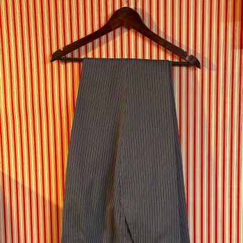 Torre Trouser- Grey Stripe