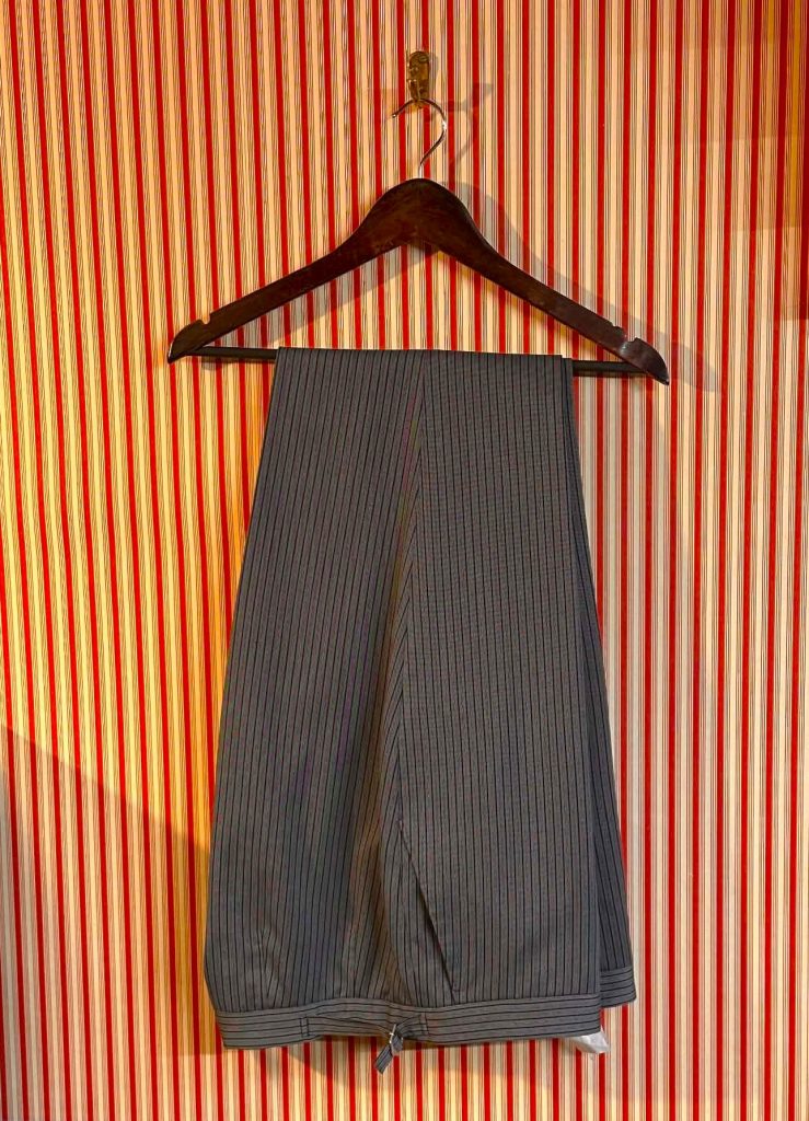 Torre Trouser- Grey Stripe